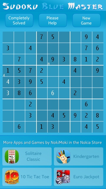 Sudoku Master screenshot