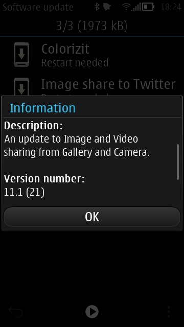 Updates