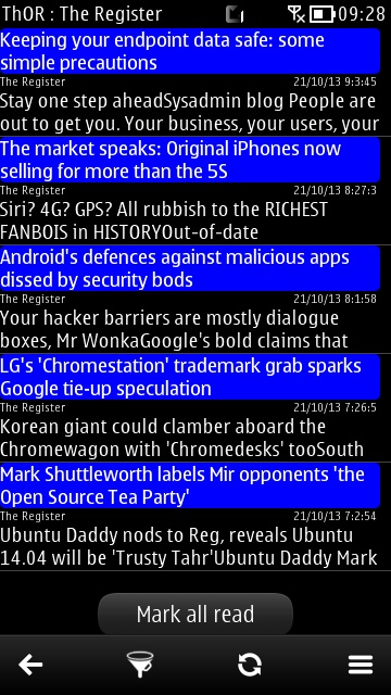 Screenshot, ThOR