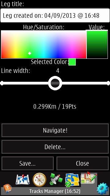 Screenshot, Track@Way