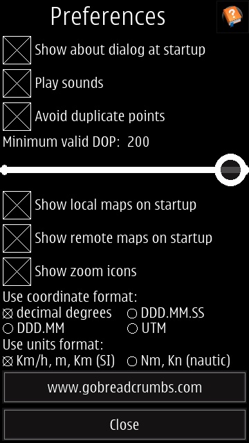 Screenshot, Track@Way