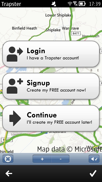 Trapster screenshot