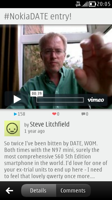 Vimeo screenshot