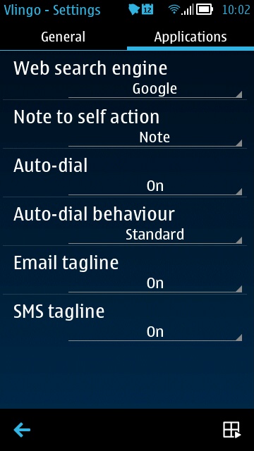 Screenshot, Vlingo