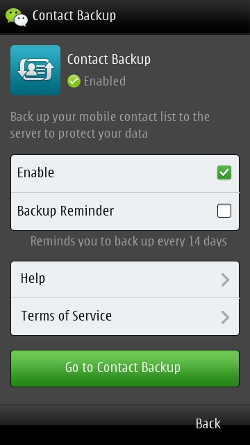 Screenshot, WeChat