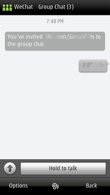 Screenshot, WeChat