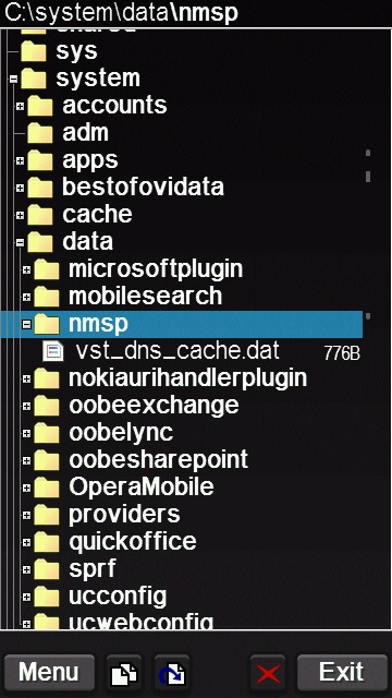 Screenshot, X-plore 1.60 freeware