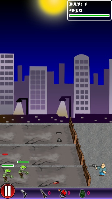 Screenshot, Zombie Defense