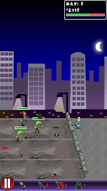 Screenshot, Zombie Defense