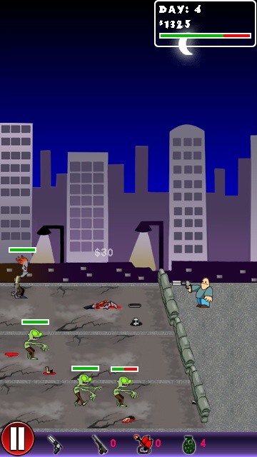 Screenshot, Zombie Defense