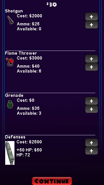 Screenshot, Zombie Defense