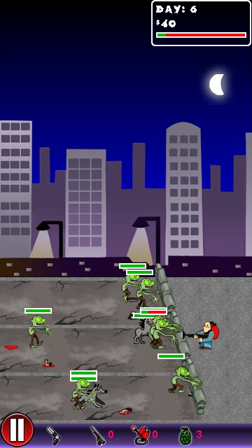 Screenshot, Zombie Defense