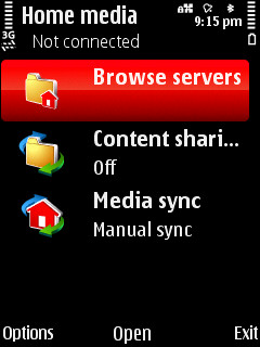 Nokia 5730 screenshot