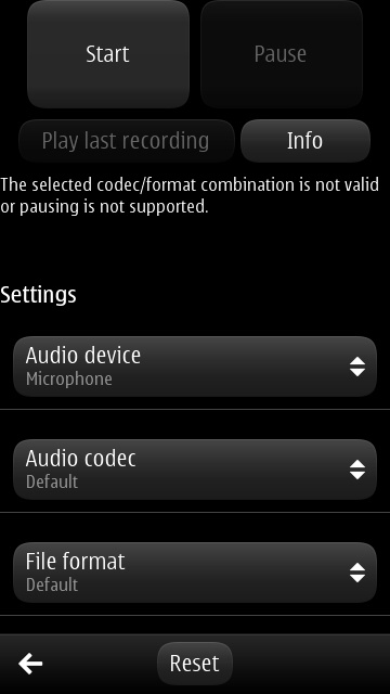 Screenshot, Audio Recorder Pro