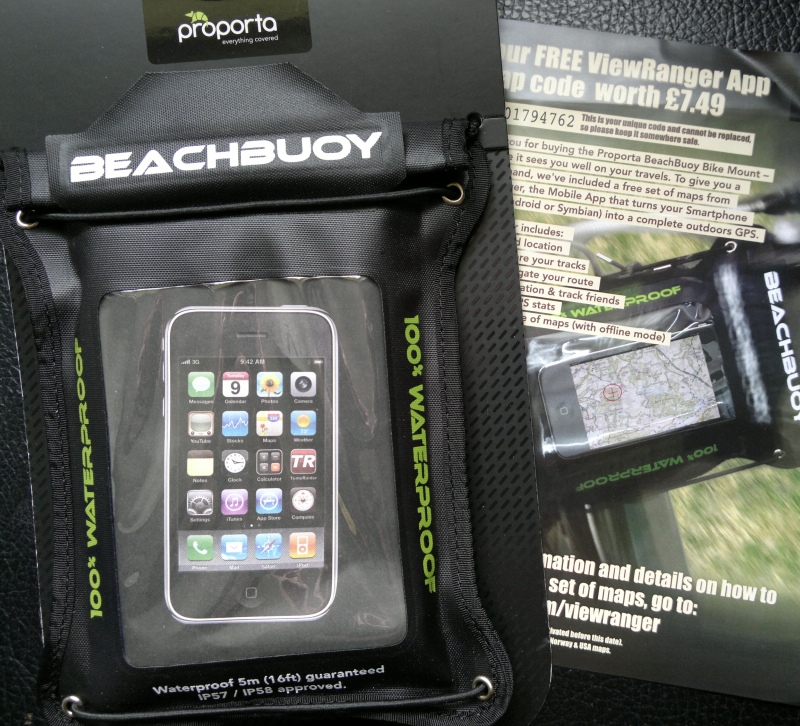 BeachBuoy Bike Mount Waterproof Case