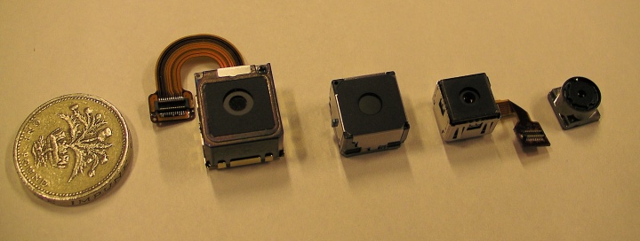 The camera modules of the N73, N86, N97 - and the C7