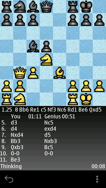 Screenshot, ChessGenius