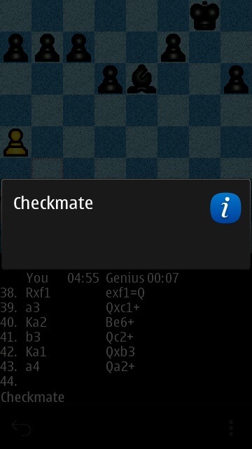 Screenshot, ChessGenius