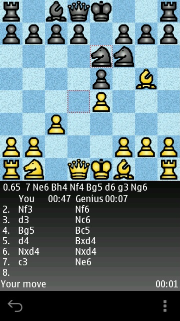 Screenshot, ChessGenius