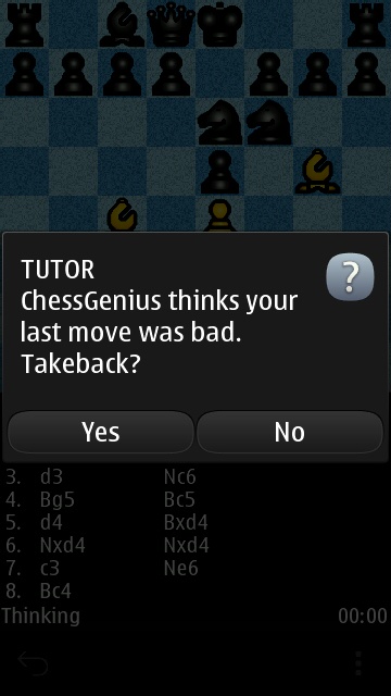 Screenshot, ChessGenius