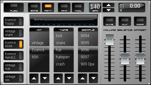 Drum Machine screenshot