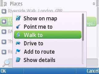 Screenshot from Nokia E5