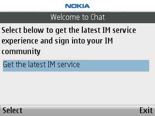 Screenshot from Nokia E5