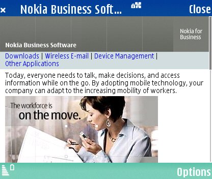 E60 screenshot