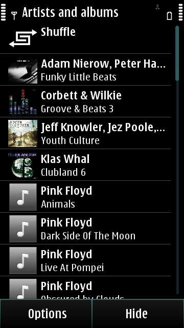 Album list