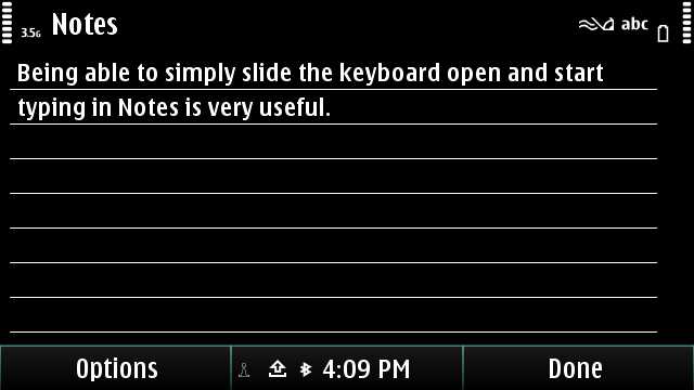 Nokia E7 Notes