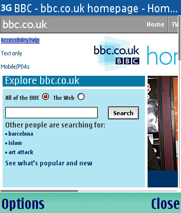 E70 screenshot