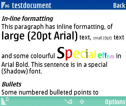 E70 screenshot