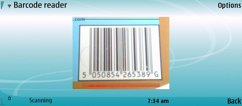 barcode reader icon. its arcode reader only