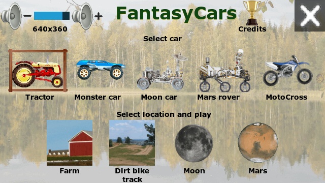 Screenshot, FantasyCar