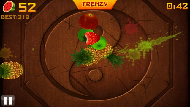 Nay's Game Reviews: Mobile Gaming Month: Fruit Ninja