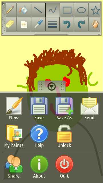Screenshot, HandyPaint