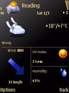 Handy Weather screenshot