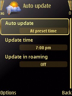 Handy Weather screenshot