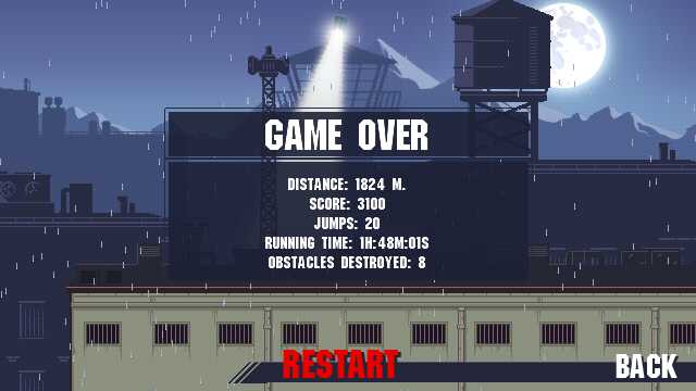 Screenshot, I Must Run