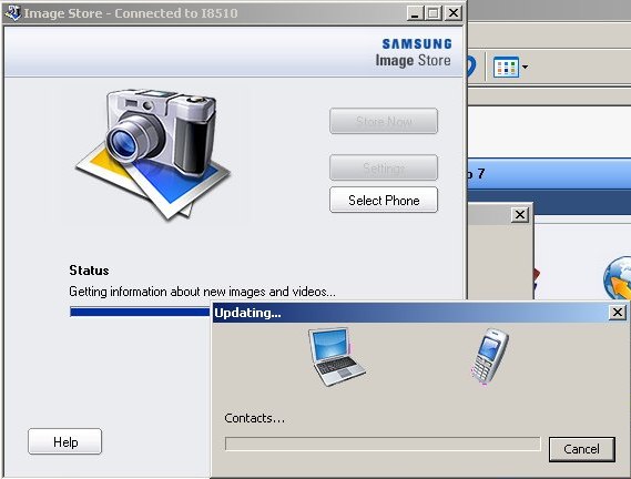 Samsung PC Studio screenshot