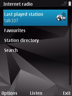 Internet Radio screenshot