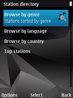 Internet Radio screenshot