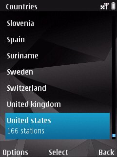 Internet Radio screenshot