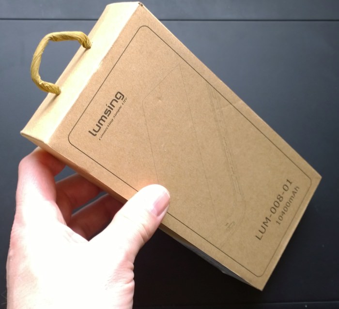 Lumsing Portable Power Bank