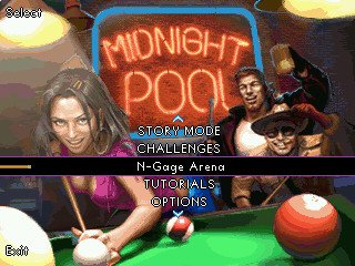 Midnight Pool for NGage title