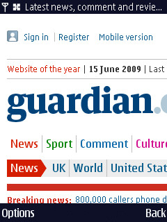 N86 screenshot
