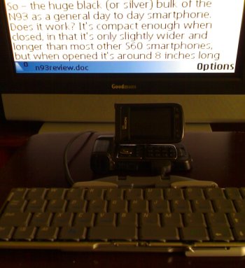 N93 as desktop replacement