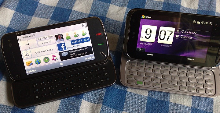N97 vs HTC Touch Pro 2