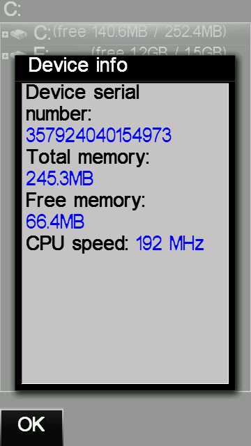 Nokia 500 screenshot