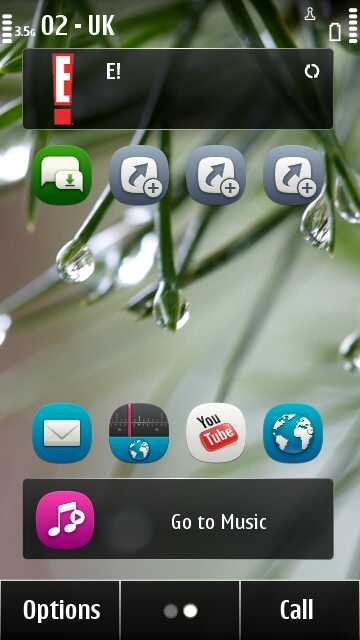 Nokia 500 screenshot